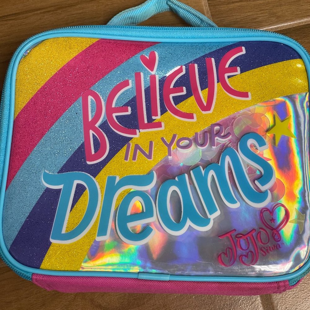 Bioworld Kids Girls JoJo Siwa Insulated Lunch Box In Great Shape!!